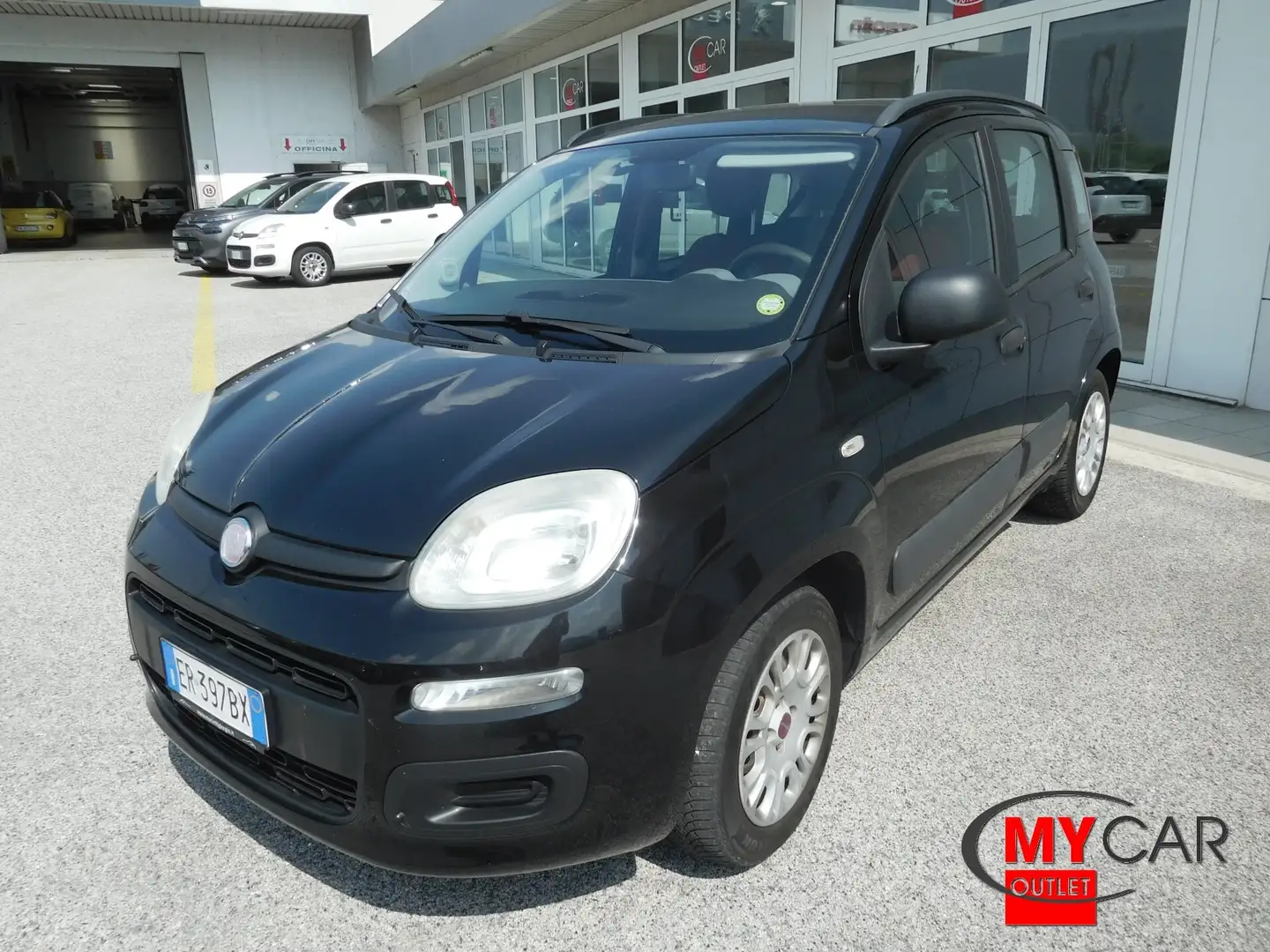 Fiat Panda 1.3 MJT S&S 75cv Easy OK NEOPATENTATI Schwarz - 1