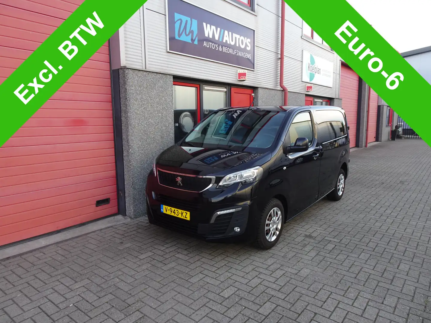 Peugeot Expert 231C 2.0 BlueHDI 120 Premium Pack 3 zits MARGE !!! Noir - 1