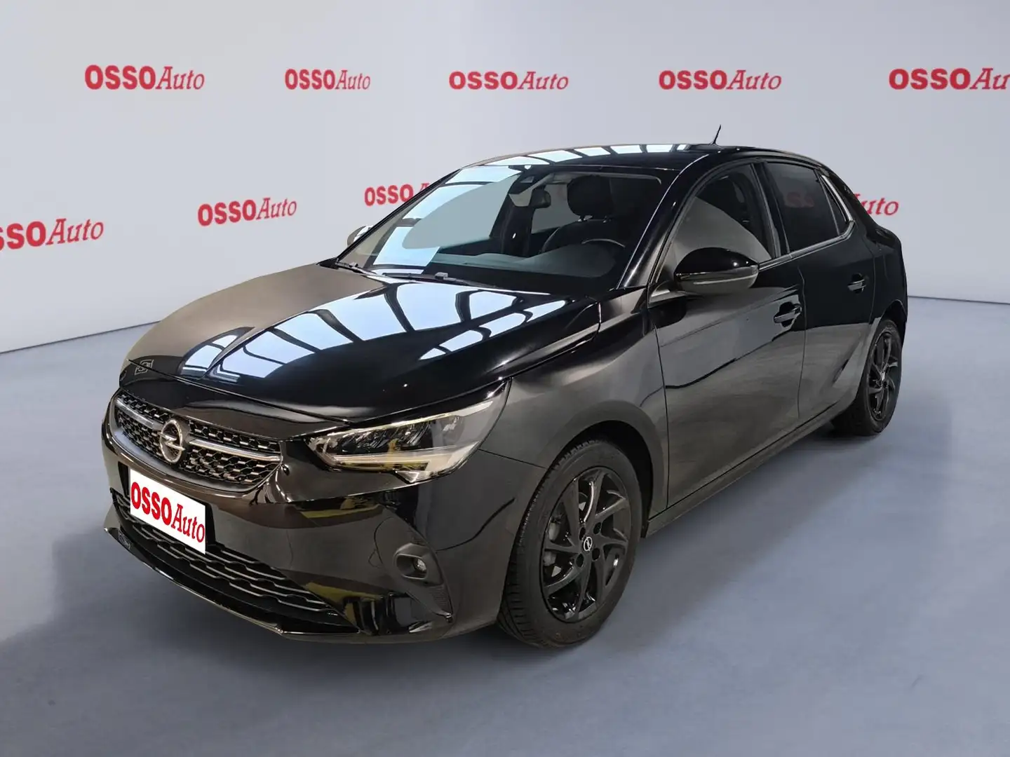 Opel Corsa 1.2 BENZINA 75 HP BLACK EDITION NEOPATENTATI Noir - 1