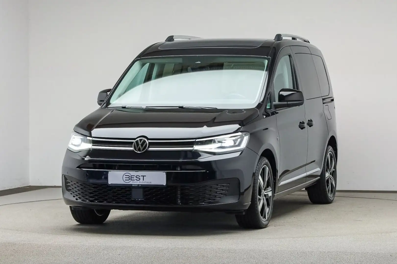 Volkswagen Caddy Style 5-Sitzer 1.5 l TSI DSG*ACC*MFK*PDC* Schwarz - 2