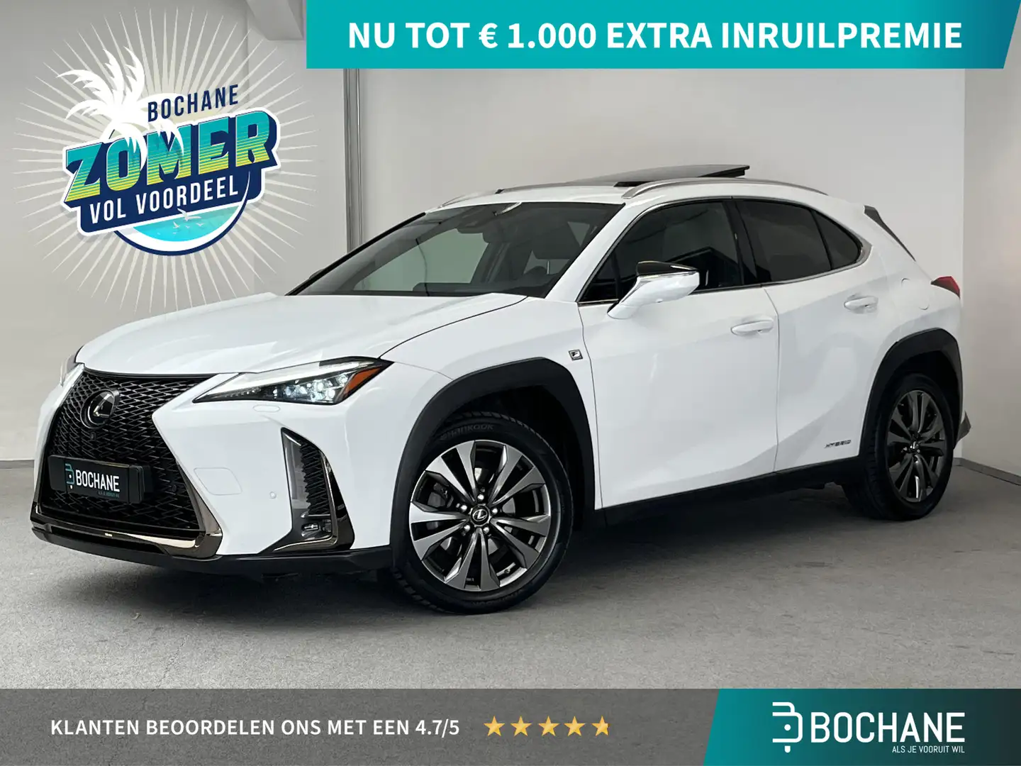 Lexus UX 250h AWD F Sport Premium | SCHUIFDAK | HEAD-UP | 360 CA Blanco - 1