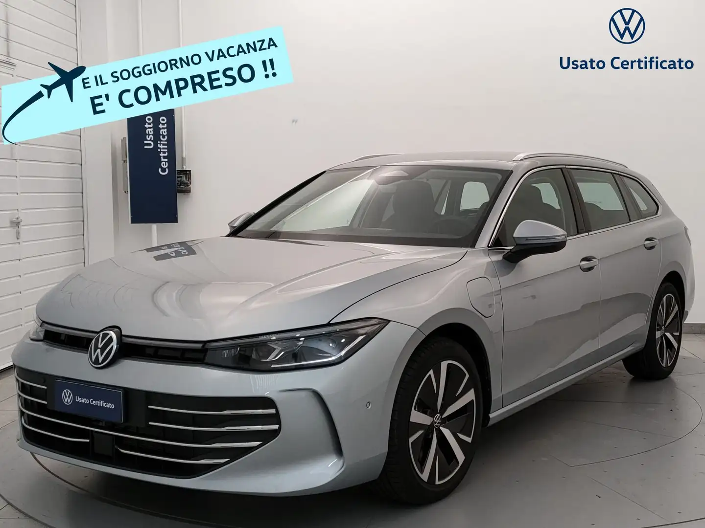 Volkswagen Passat 9ª serie 1.5 TSI eHybrid 204 CV DSG Business Argento - 1