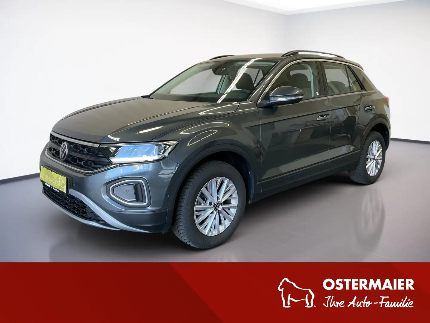 Volkswagen T-Roc LIFE 1.0TSI 116PS ACC.2xPDC.VIRTUAL.LED.APP-C.SHZ. Gris - 1