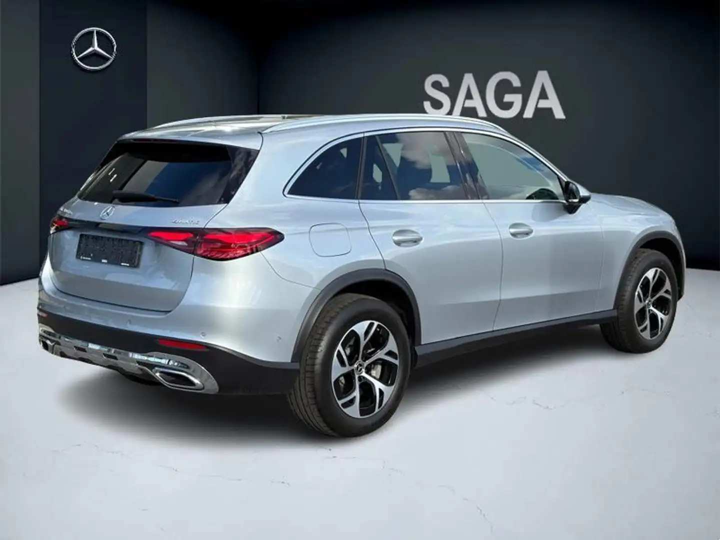 Mercedes-Benz GLC 300 300 de 4MATIC Luxury Line Toit Pano Silber - 2