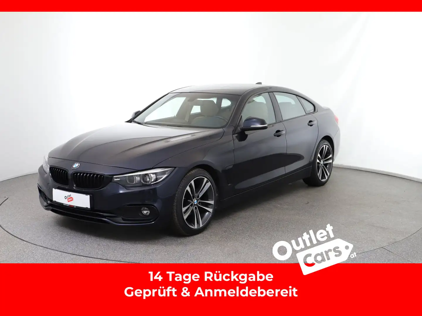 BMW 418 BMW 418d Gran Coupe Aut. Grey - 1