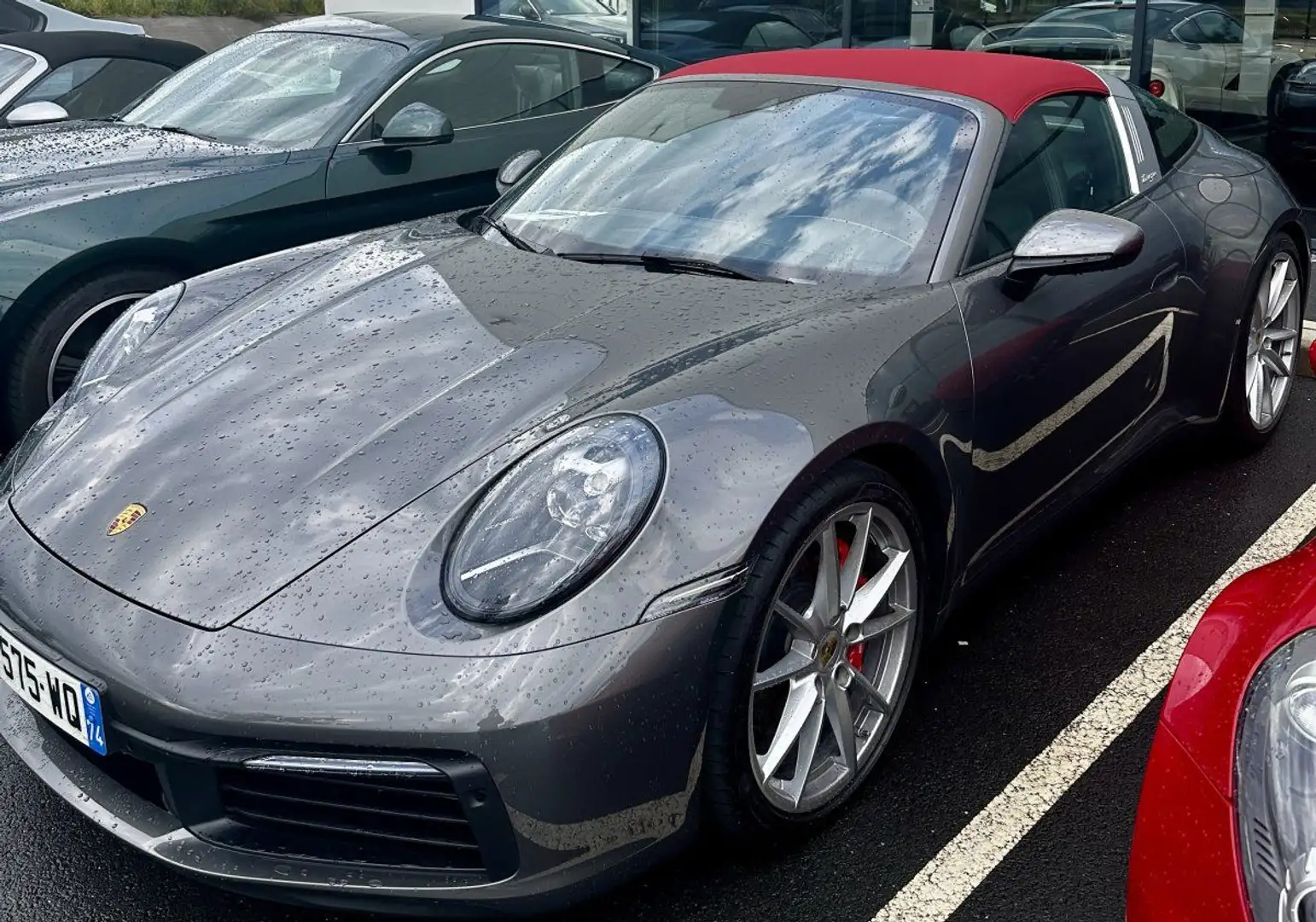 Porsche 911 TARGA 4S 3.0i 450 PDK Gris - 1
