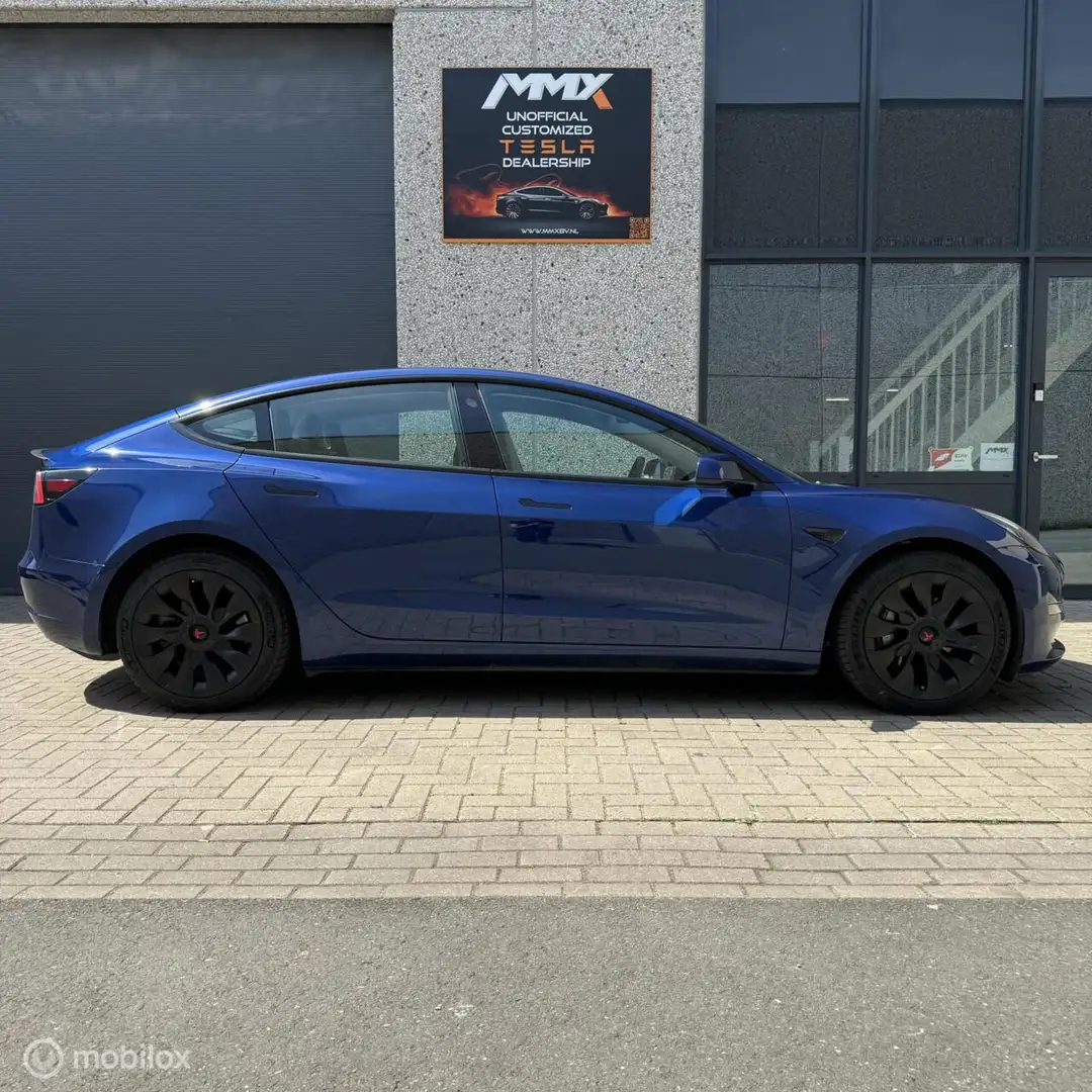 Tesla Model 3 Long Range + MMX PACK Blauw - 2