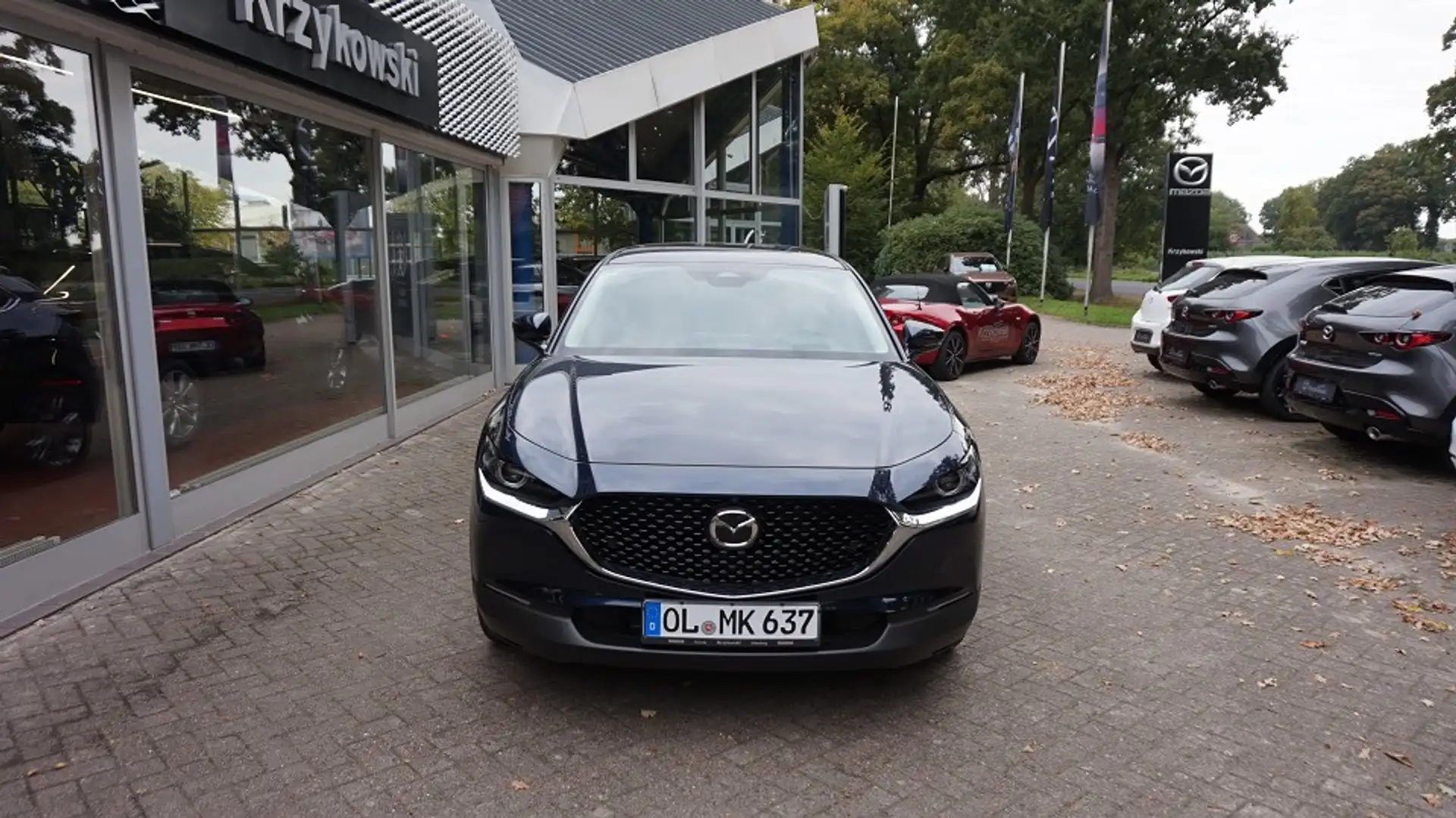 Mazda CX-30 2.5L e-SKYACTIV G 140ps 6AT FWD Exclusive-line Blau - 2