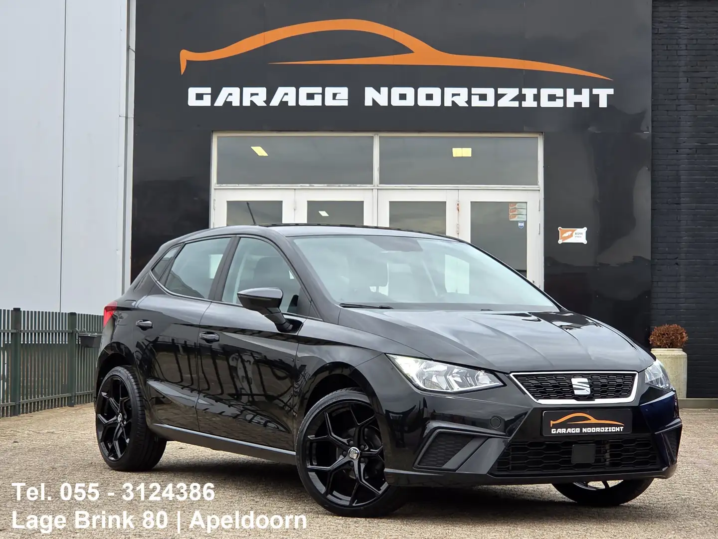 SEAT Ibiza 1.0 TSI FR Business Intense NAVIGATIE|APPLE CARPLA Noir - 1