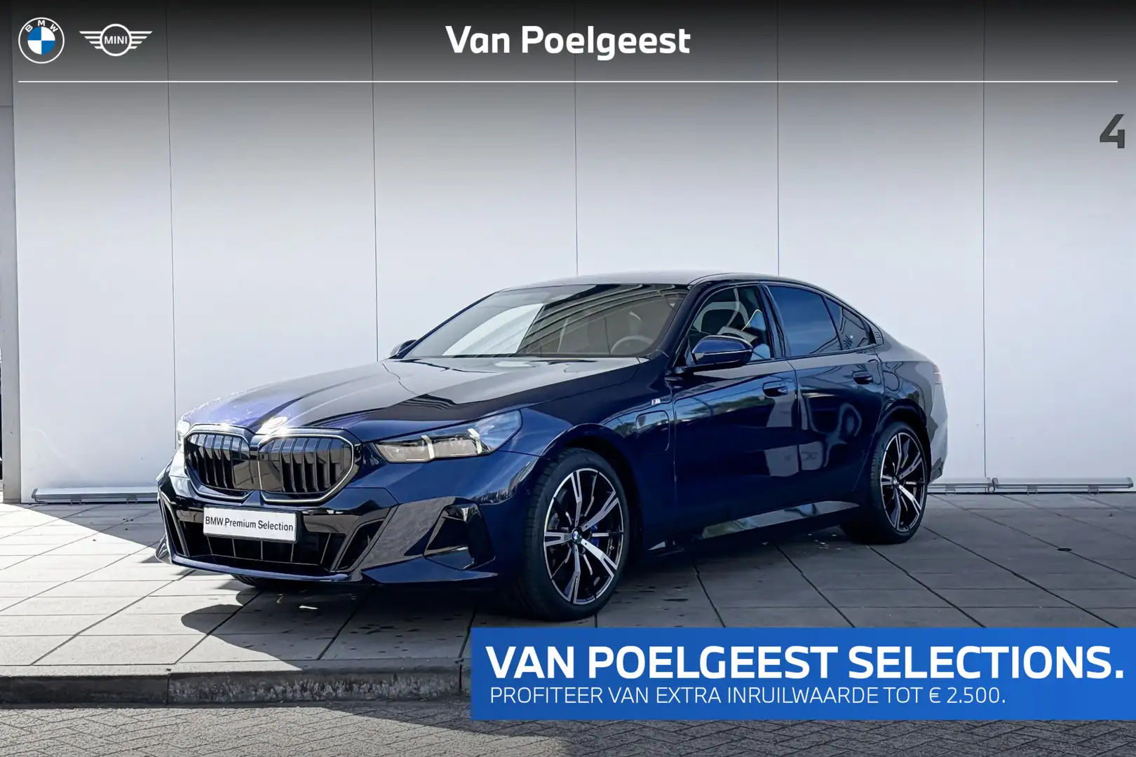 BMW 550 5 Serie Sedan 550e xDrive M-Sport Pro / CoPilot / Blauw - 1