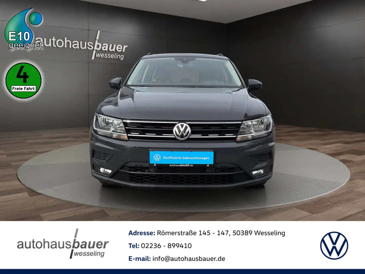 Volkswagen Tiguan Comfortline KLIMA PDC NAVI AHK Gris - 1