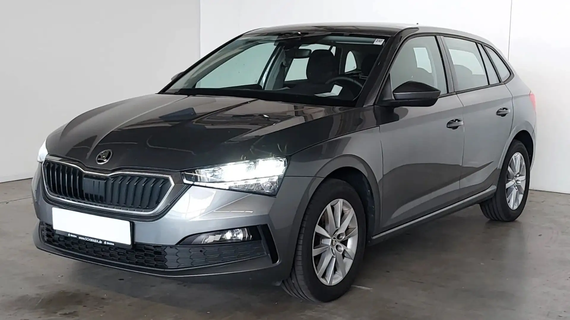 Skoda Scala 1.0 TSI DSG Ambition LED PDC DAB Carplay Gris - 2