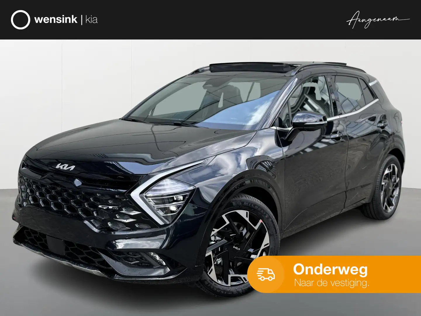 Kia Sportage 1.6 T-GDi MHEV DCT7 GT-Line | Demo | Schuif/kantel Zwart - 1