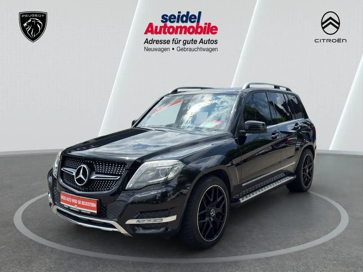Mercedes-Benz GLK 220 CDI BlueEFFI Automatik, Xenon, AHK Zwart - 1