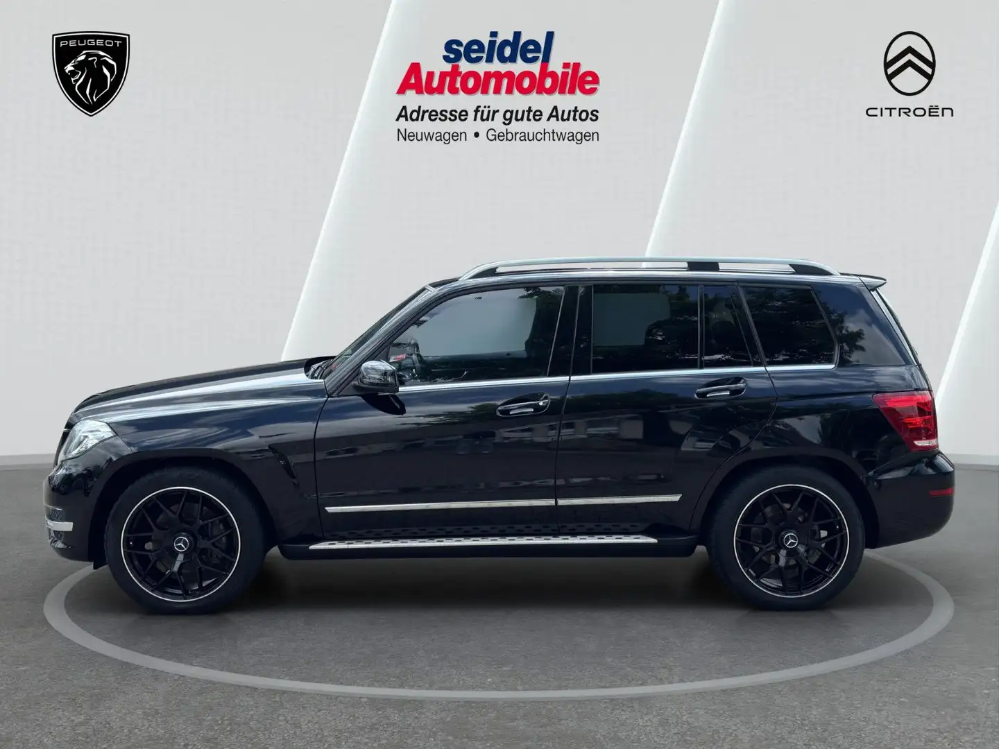 Mercedes-Benz GLK 220 CDI BlueEFFI Automatik, Xenon, AHK Zwart - 2