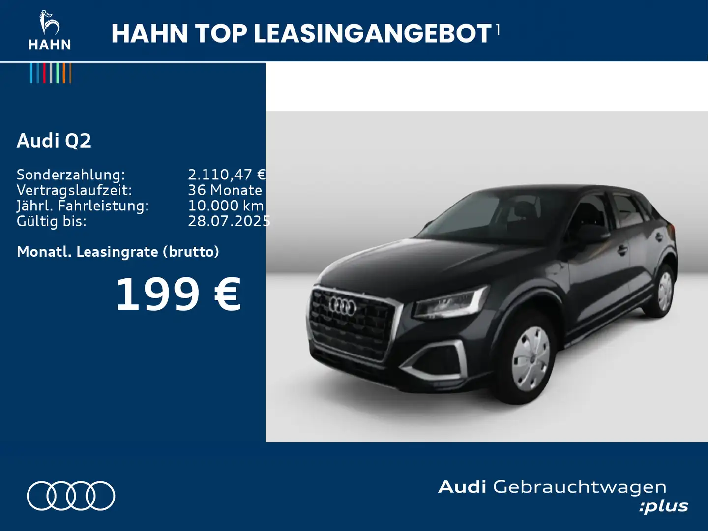 Audi Q2 35 TFSI advanced  AHK Navi-Vorb. Sitzhzg Grau - 2