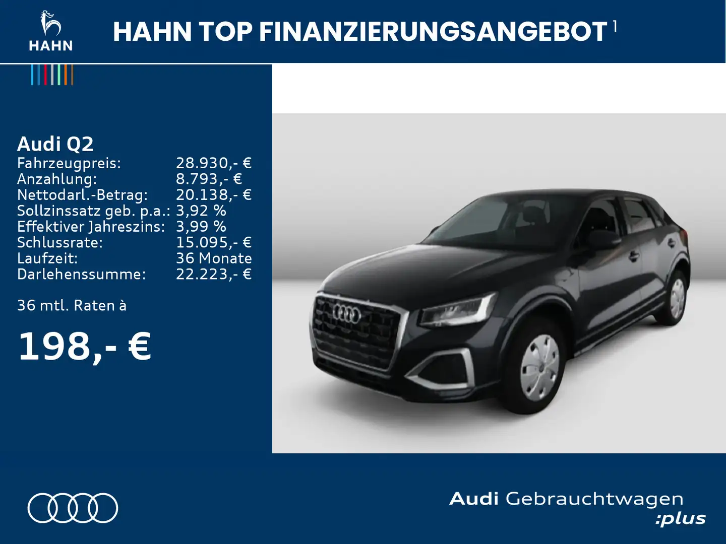 Audi Q2 35 TFSI advanced  AHK Navi-Vorb. Sitzhzg Grijs - 2