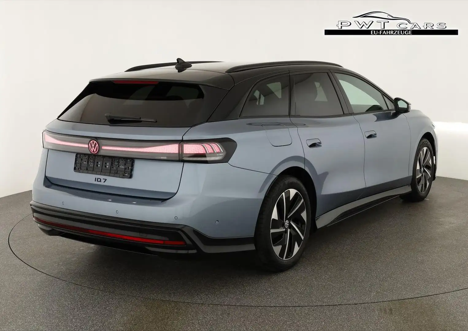 Volkswagen ID.7 Kombi Pro 210 kW Tourer Black, AHK, HuD, IQ.Lig... Blau - 2