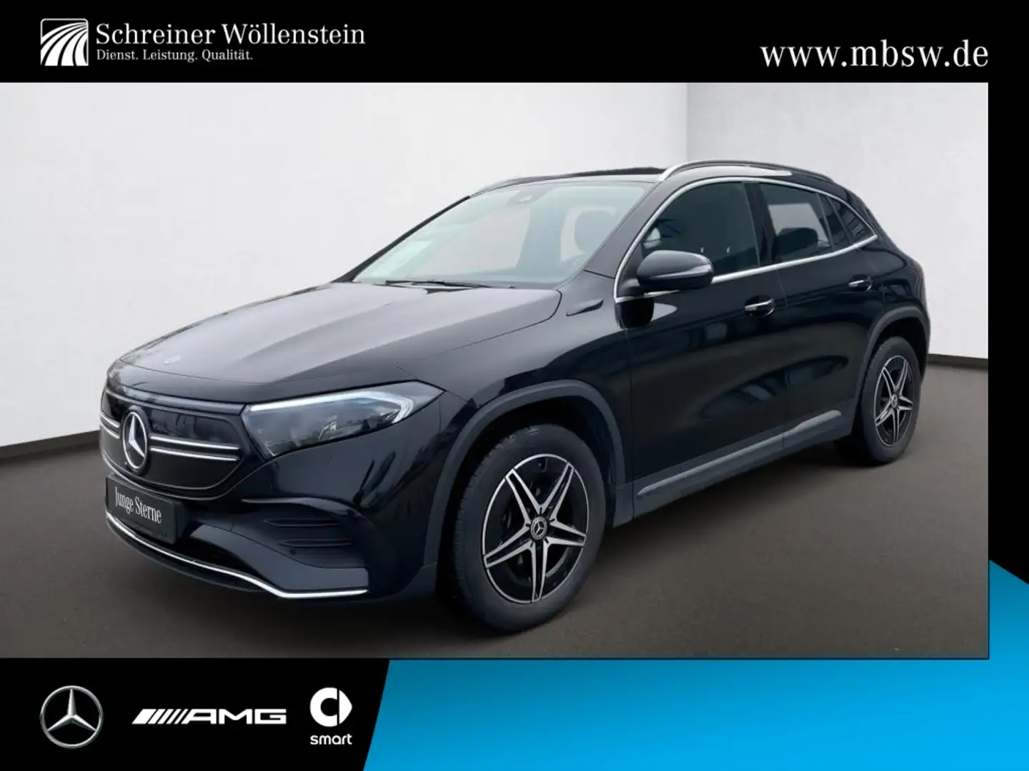 Mercedes-Benz EQA 250 AMG*LED*AHK*NAVI-MBUX*AMBIE-LIGHT*SHZ* Schwarz - 1