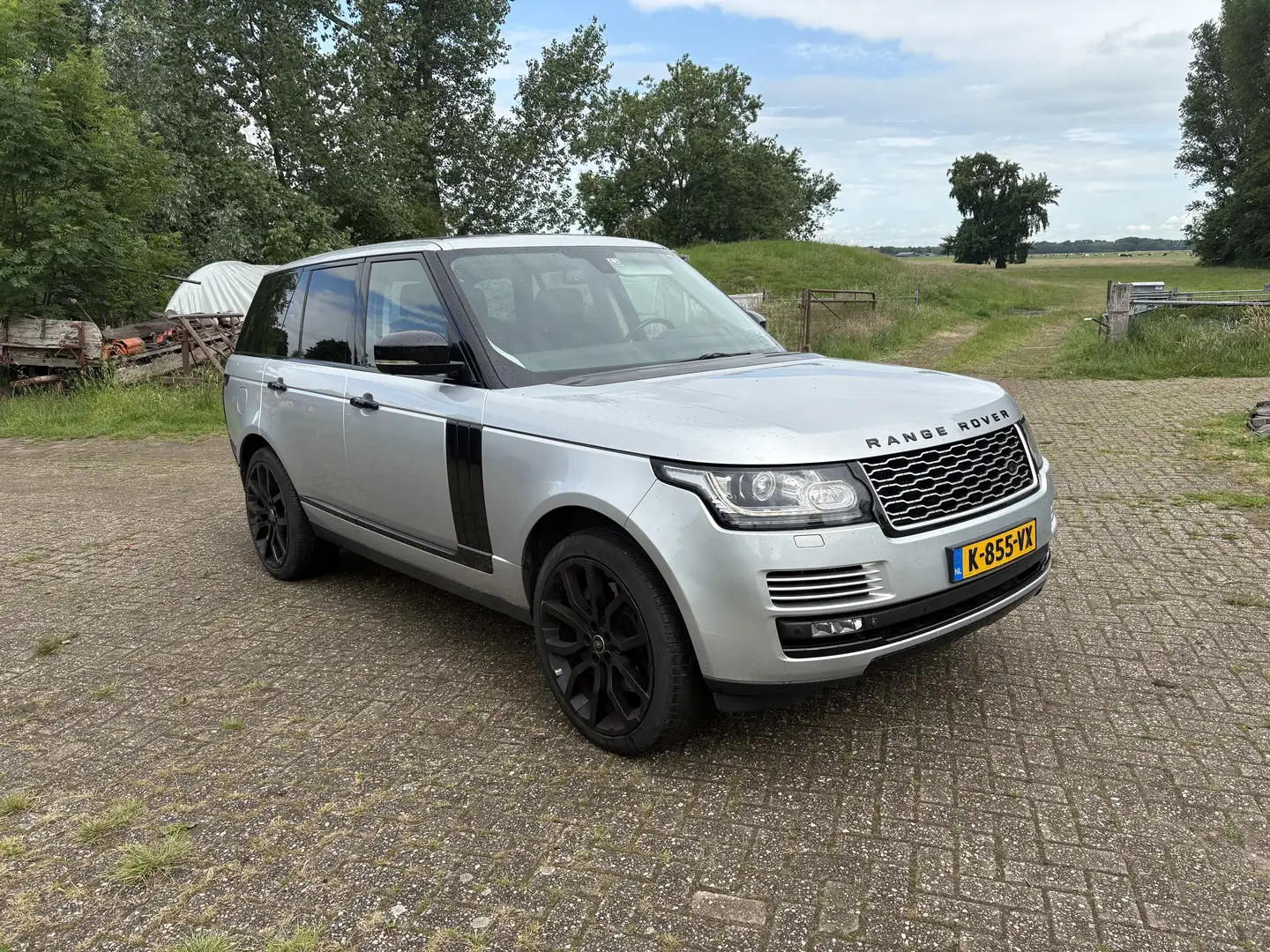 Land Rover Range Rover V8 Supercharged Autobiography nieuwe motor inruil Zilver - 1