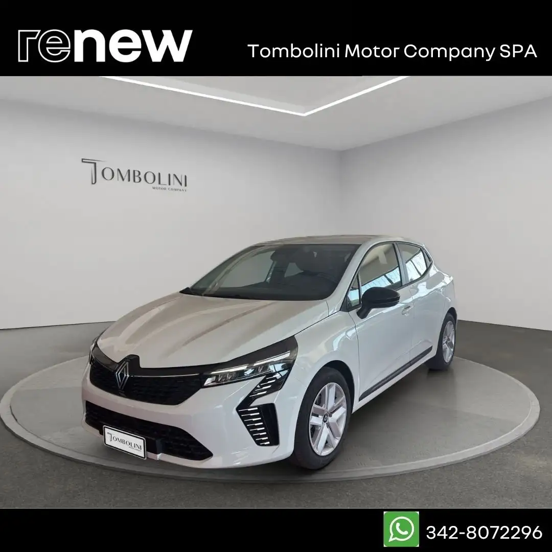 Renault Clio Clio 1.0 tce Evolution Gpl 100cv Bianco - 1