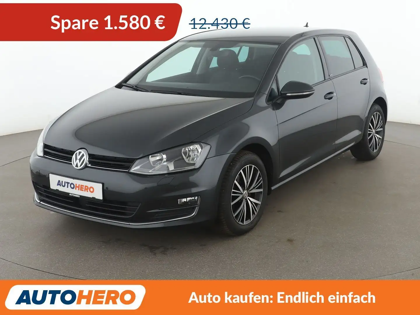 Volkswagen Golf 1.2 TSI Allstar BMT*NAVI*ACC*PDC*SHZ* Gris - 1