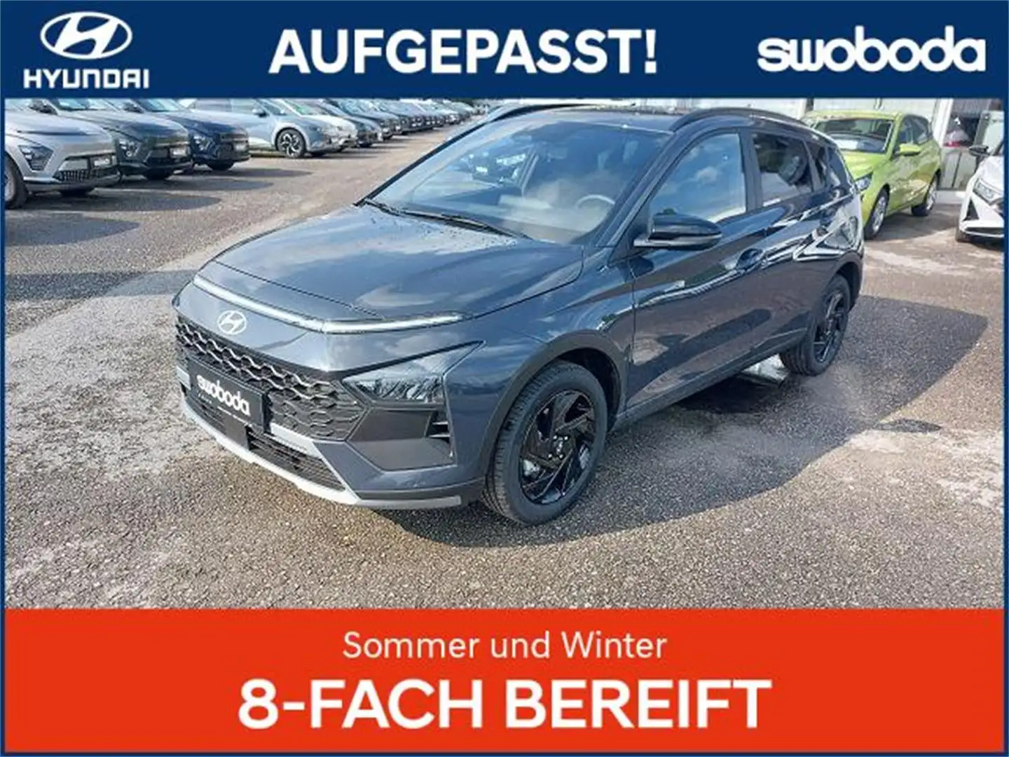Hyundai BAYON Bayon Comfort Line 1.0 T-GDI y6bc1-PP5 Grau - 1