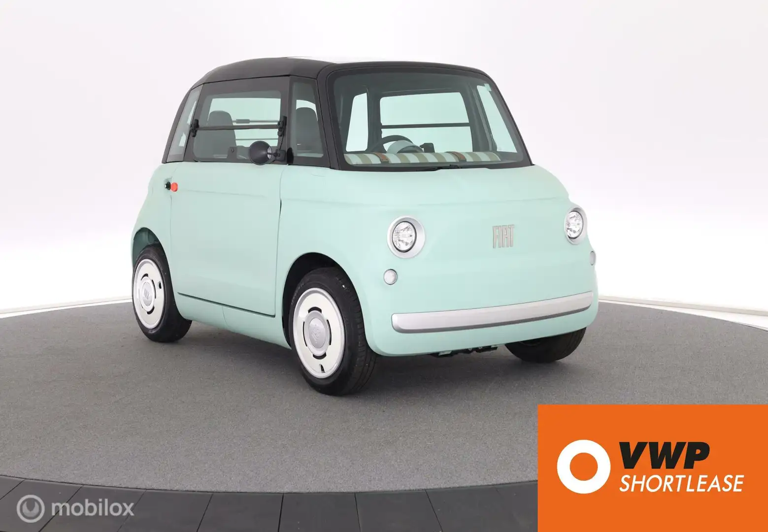 Fiat Topolino NIEUW | UIT VOORRAAD LEVERBAAR | Panoramadak Groen - 1