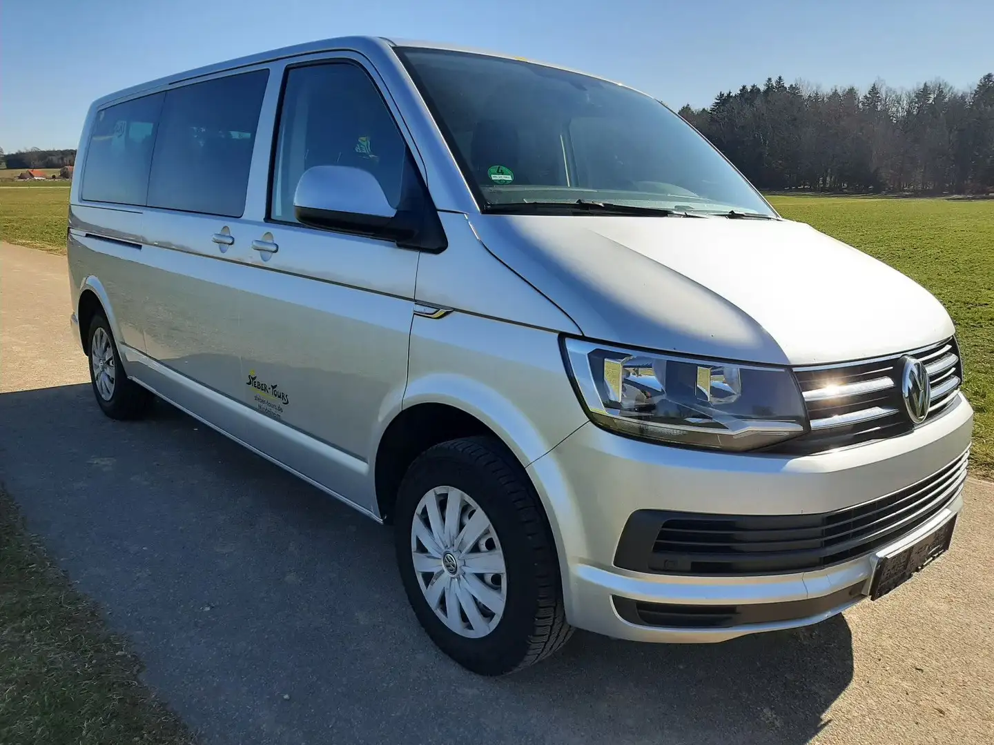 Volkswagen T6 Caravelle Comfortline lang 9-Sitzer Tempo PDC Argent - 1