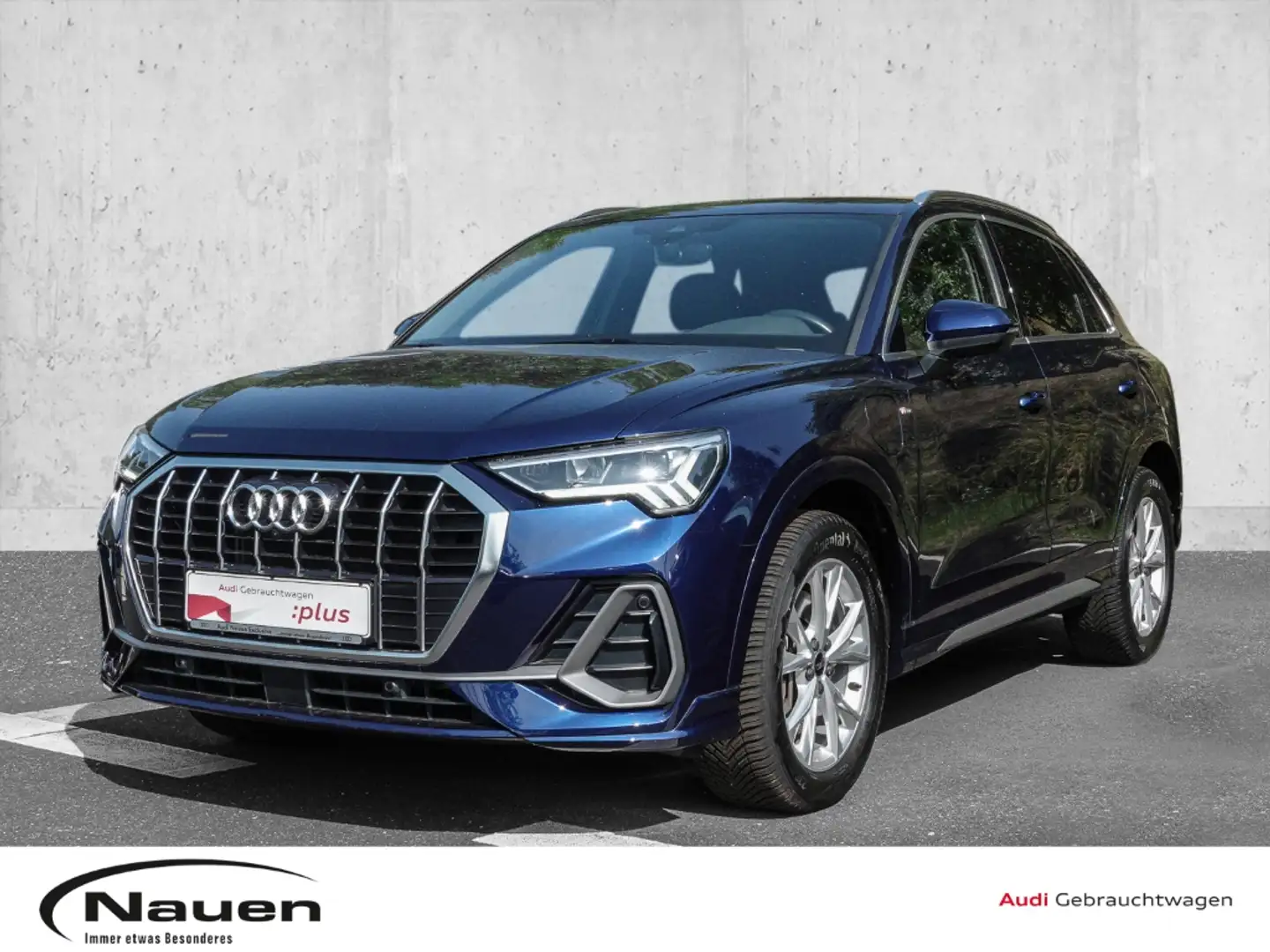 Audi Q3 45 TFSI e S line 1.4 EU6d Синій - 1