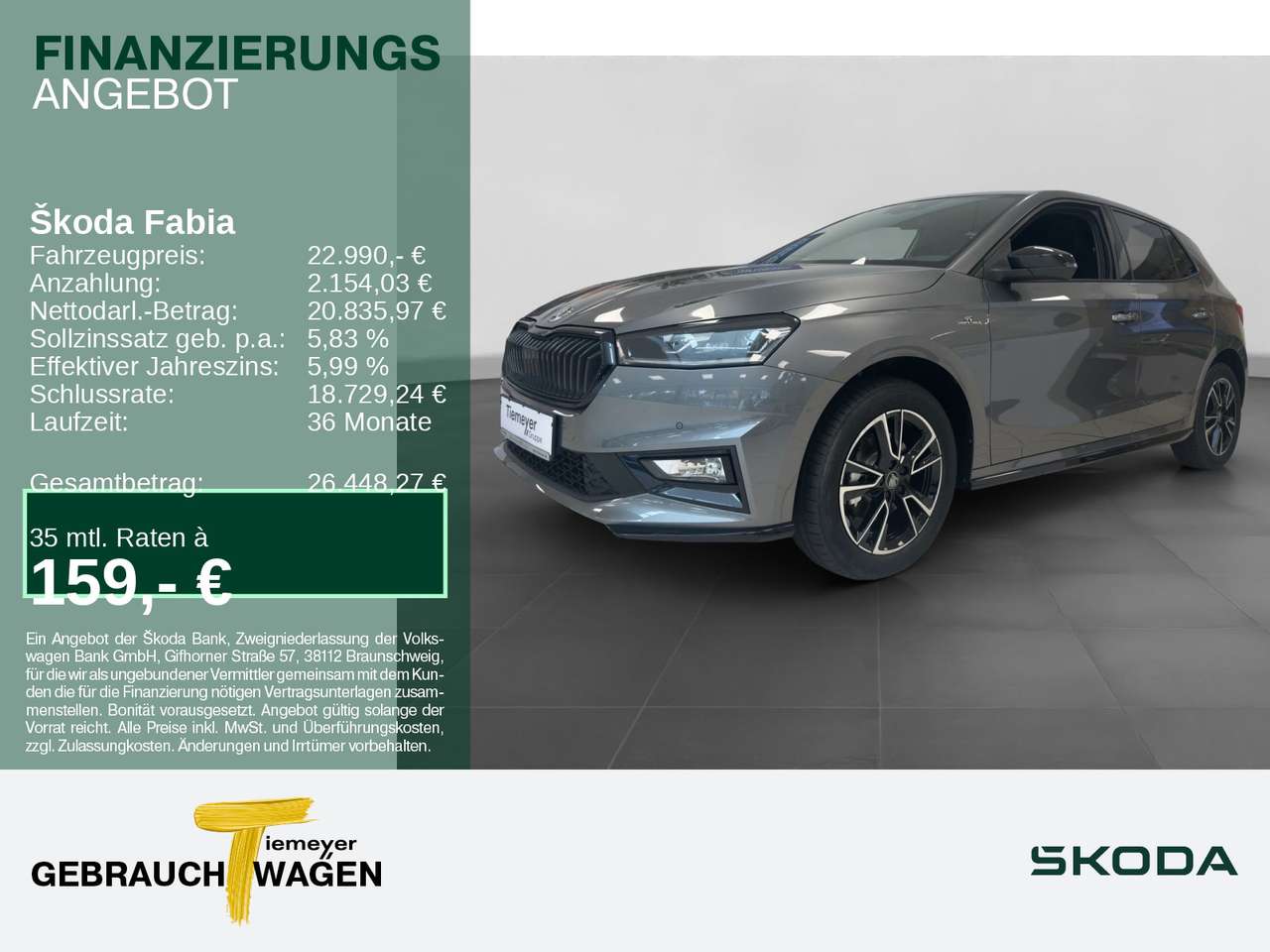 Skoda Fabia 2025