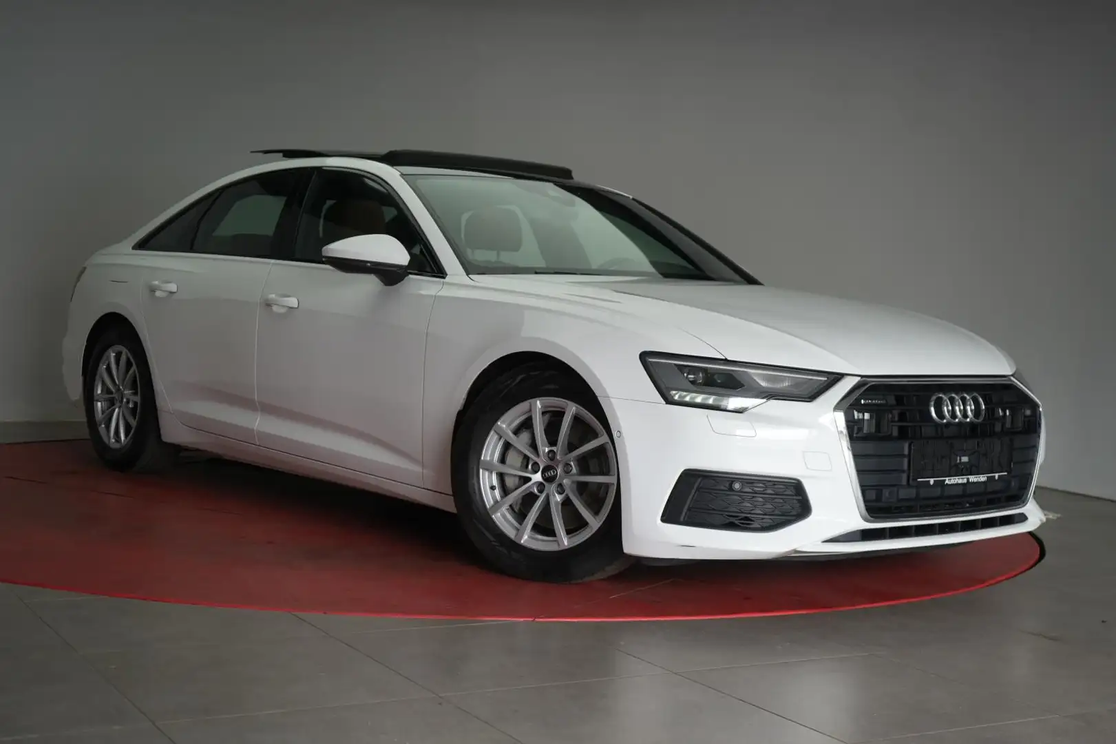 Audi A6 50 TDI quattro tiptronic Navi/Leder/ACC/Kamer Blanc - 1