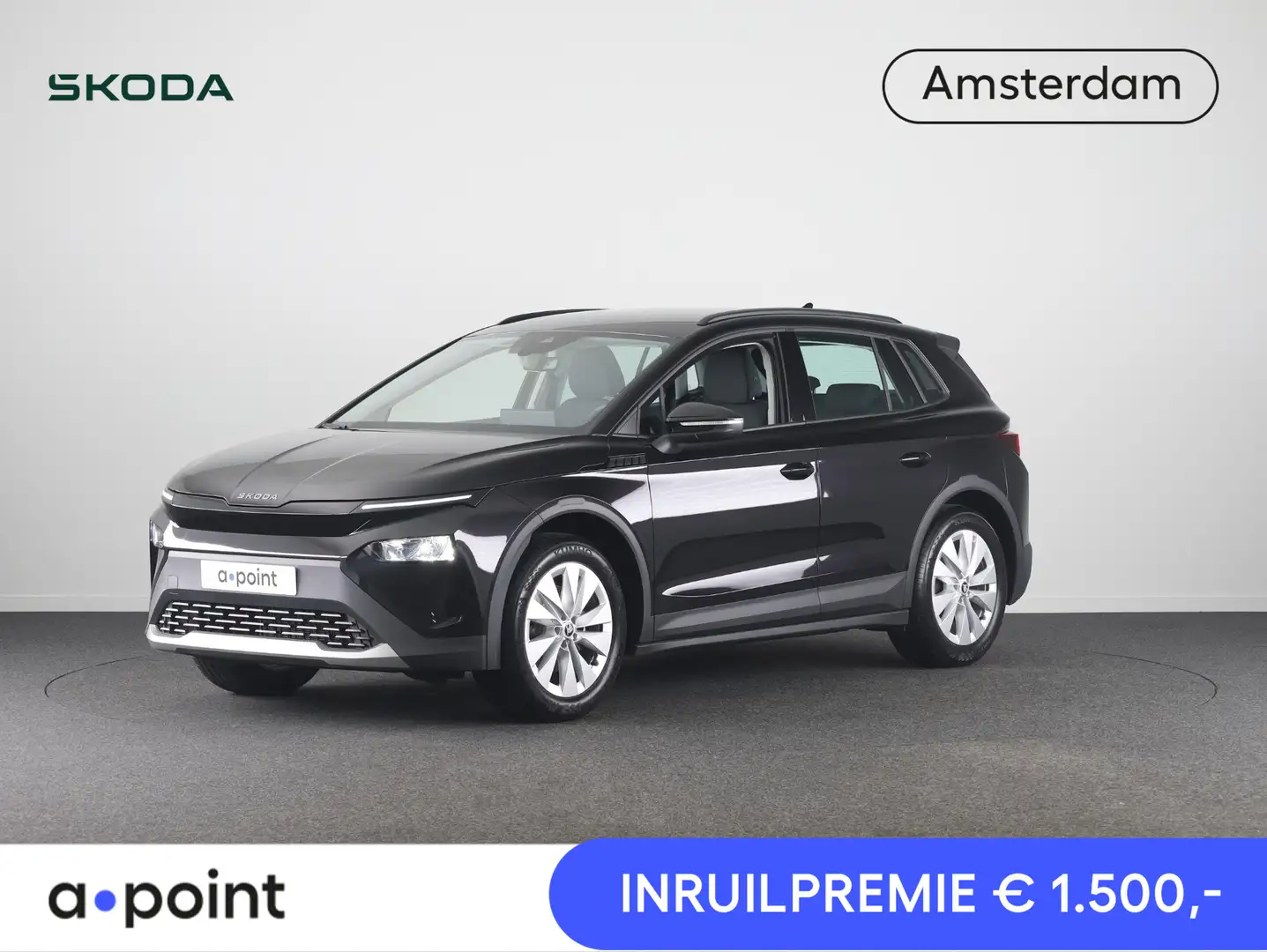 Skoda Elroq 60 Selection 204 pk Zwart - 1