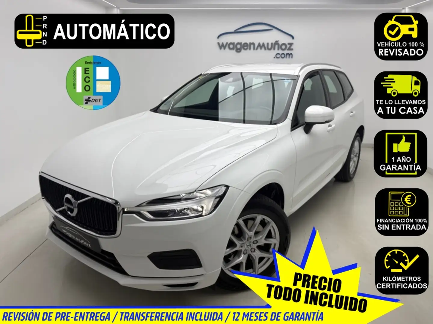 Volvo XC60 B4 Momentum Pro FWD Aut. Blanco - 1