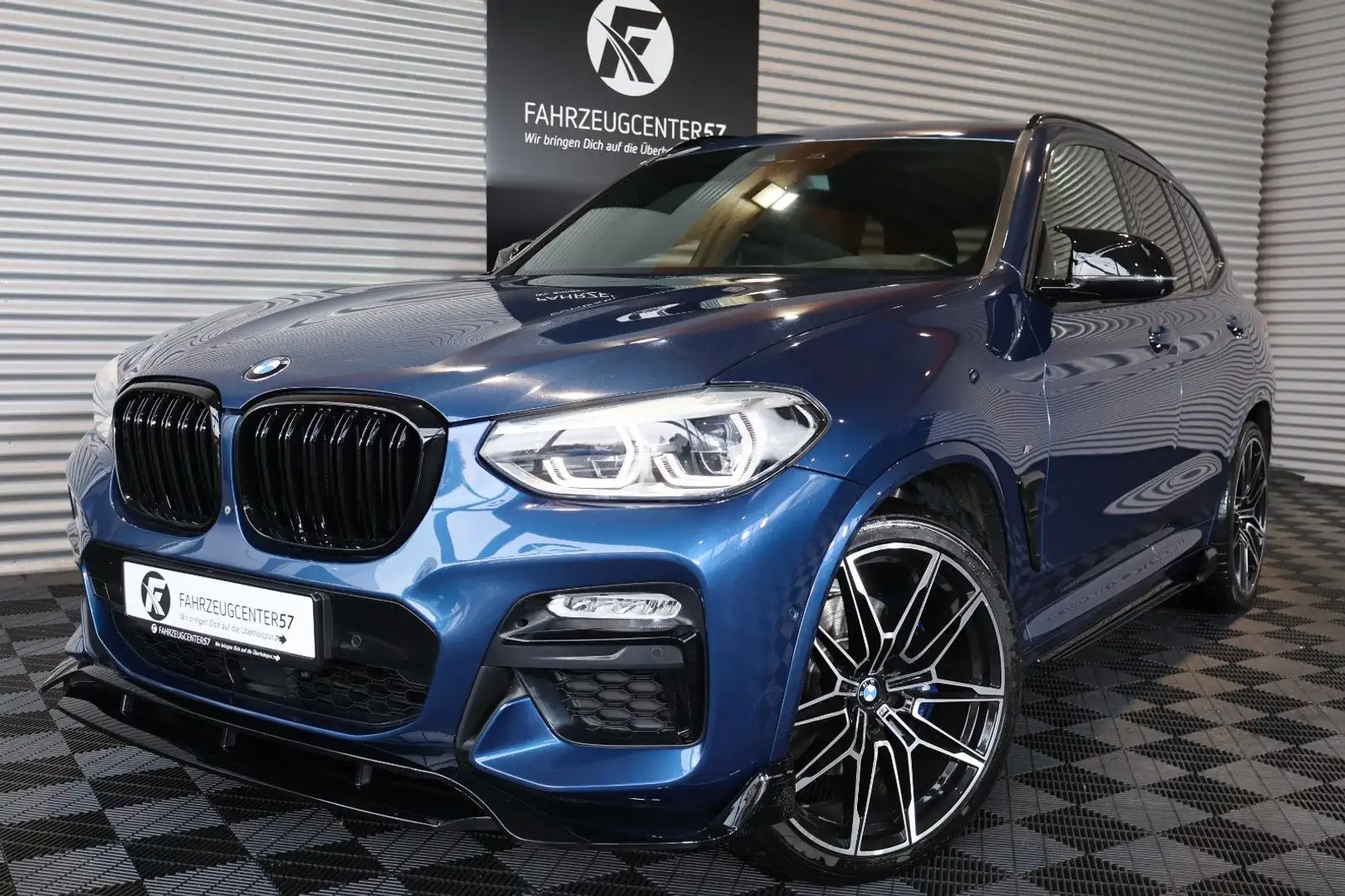 BMW X3 M i/PANO/H&K/CARPLAY/ACC/360°/HUD Bleu - 1