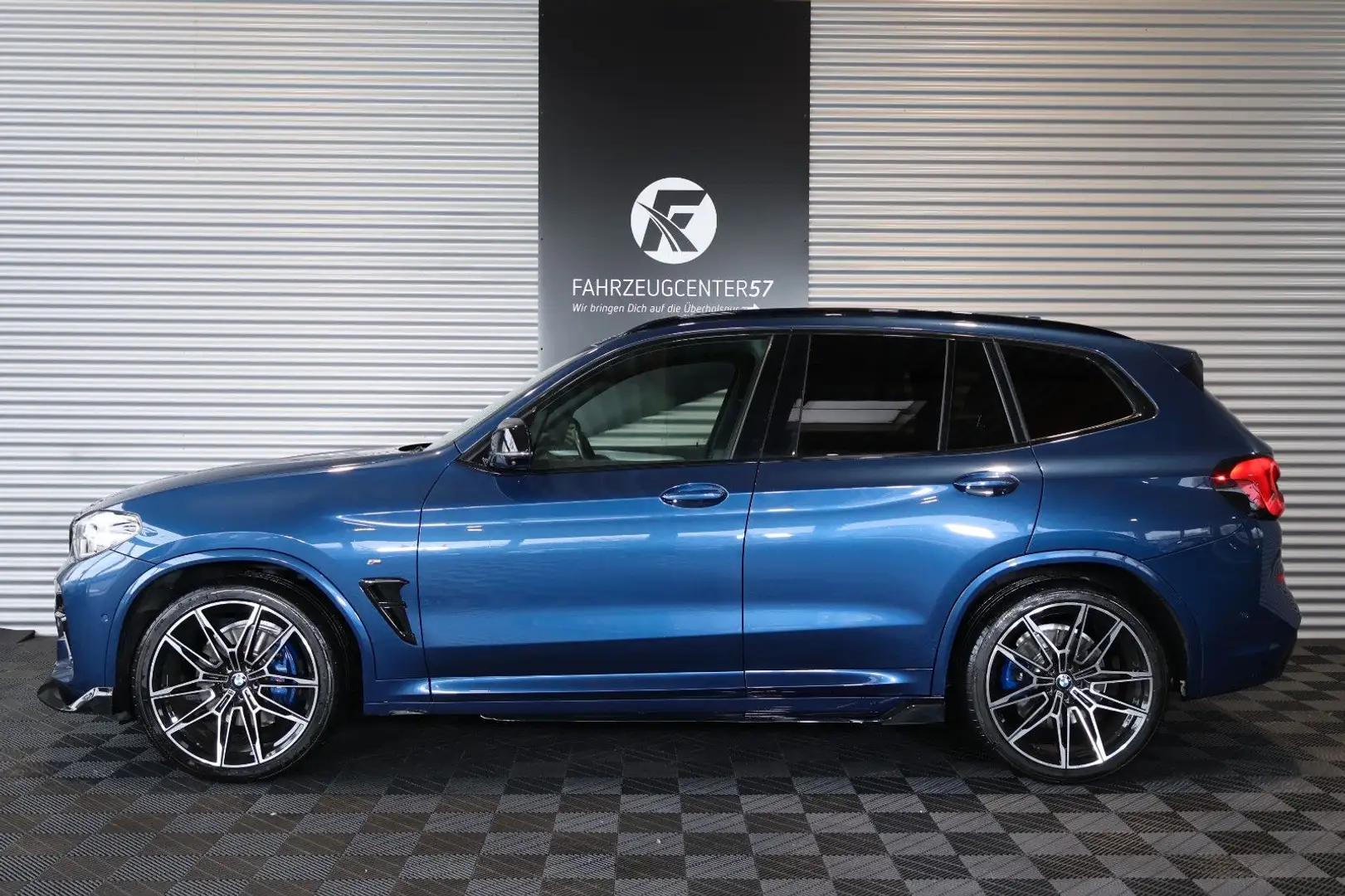 BMW X3 M i/PANO/H&K/CARPLAY/ACC/360°/HUD Bleu - 2