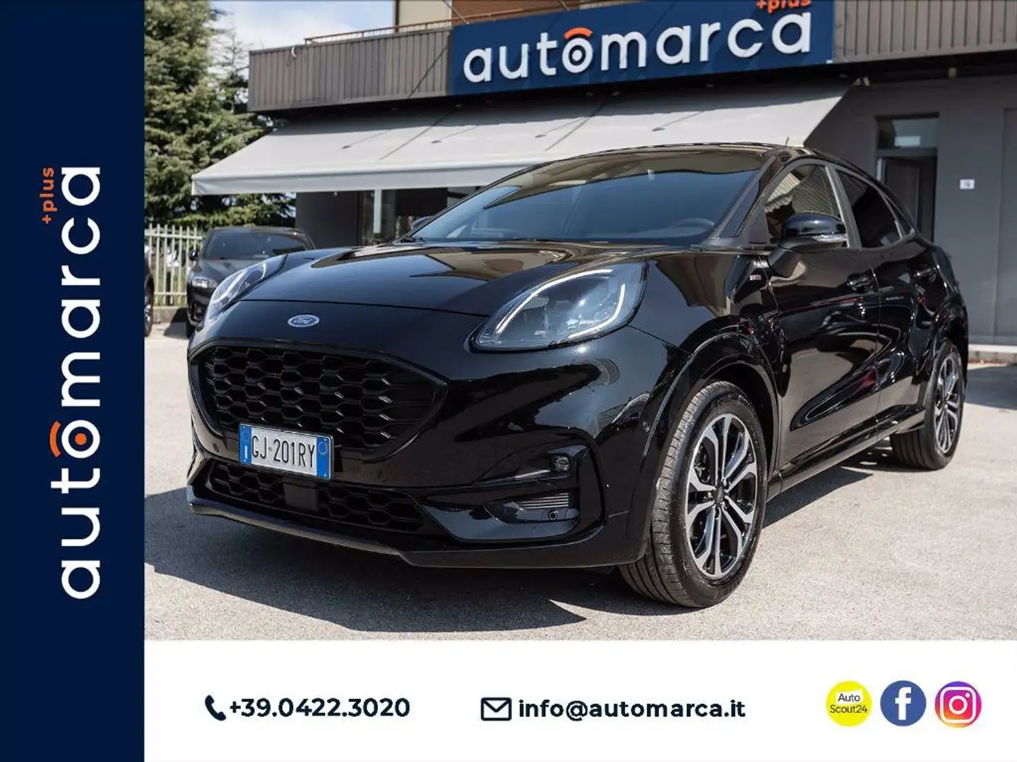 Ford Puma 1.0 ecoboost h ST-Line s&s 125cv auto Nero - 1