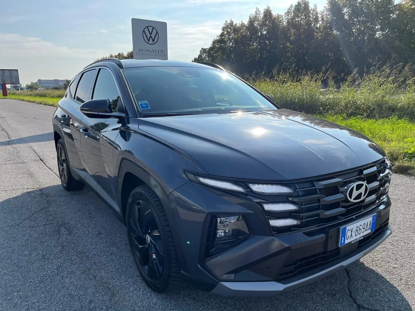 Hyundai TUCSON 1.6 CRDI 48V DCT Gris - 2