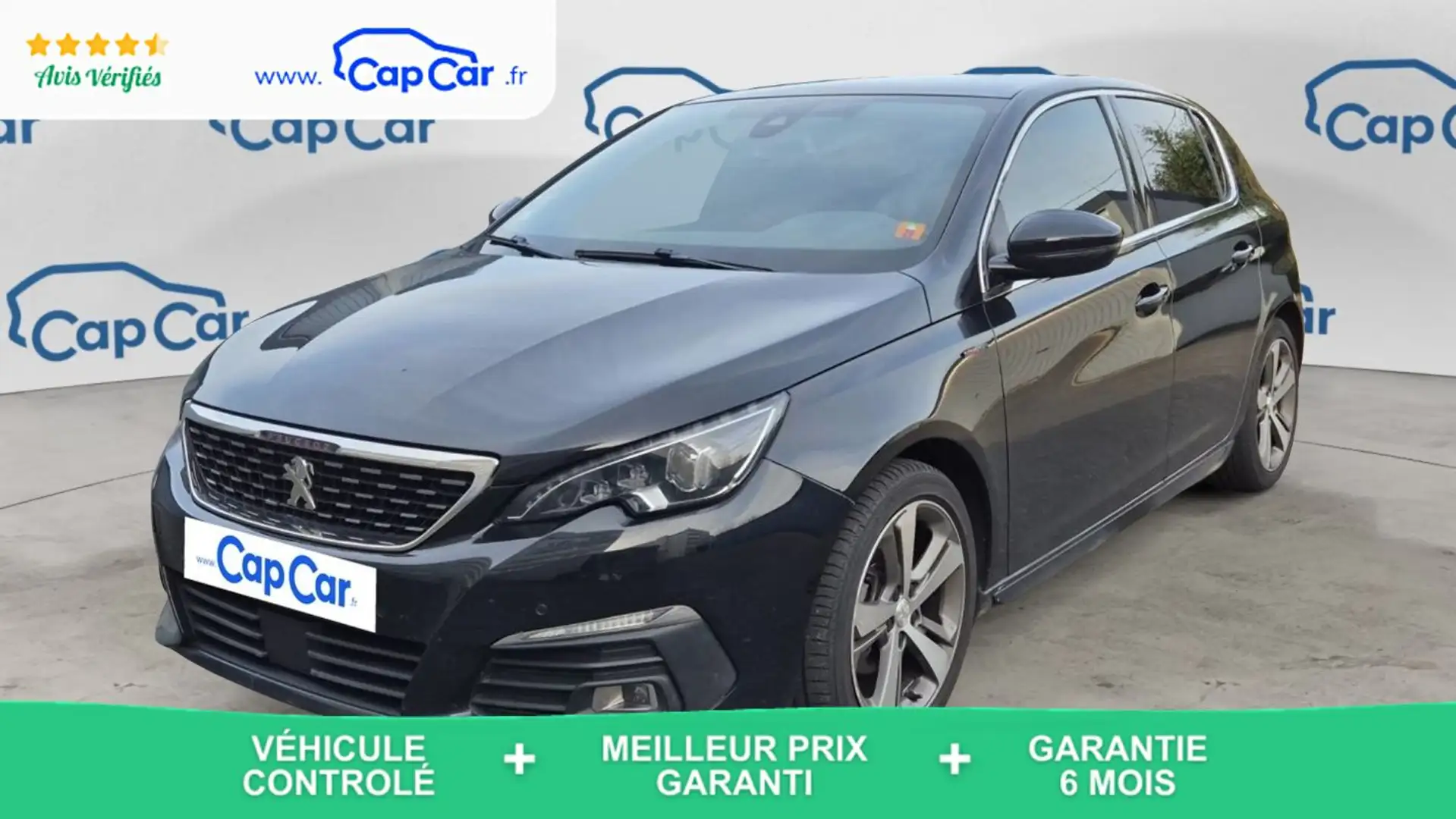 Peugeot 308 1.5 BlueHDi 130 GT Line Noir - 1
