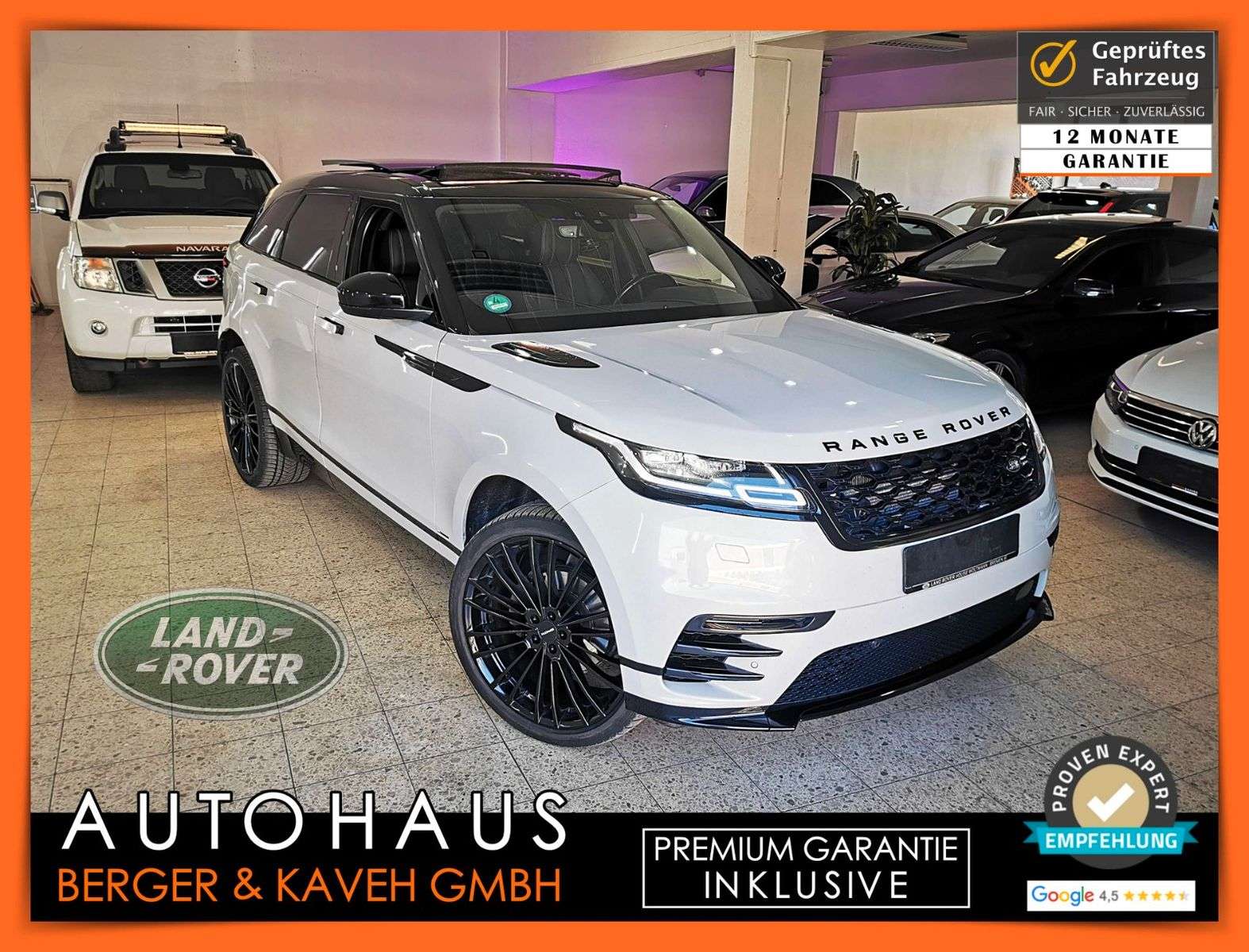 Brugt Land Rover Range Rover Velar 2.0