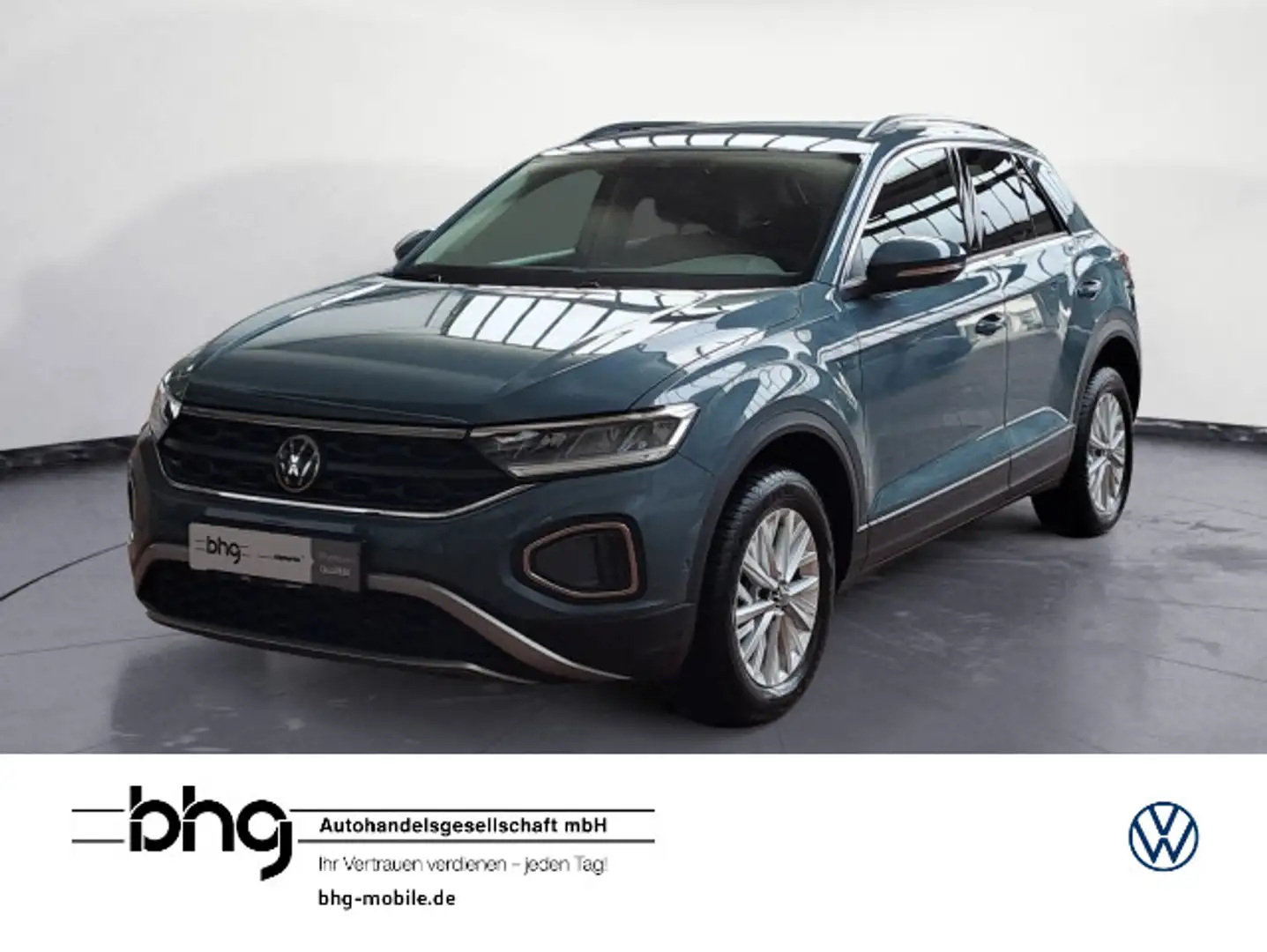 Volkswagen T-Roc 1.0 TSI Life *KLIMA*SITZHEIZUNG*CARPLAY* Blau - 1