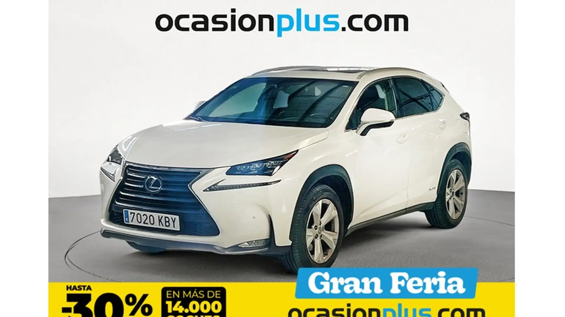 Lexus NX 300 300h F Luxury 4WD Blanc - 1