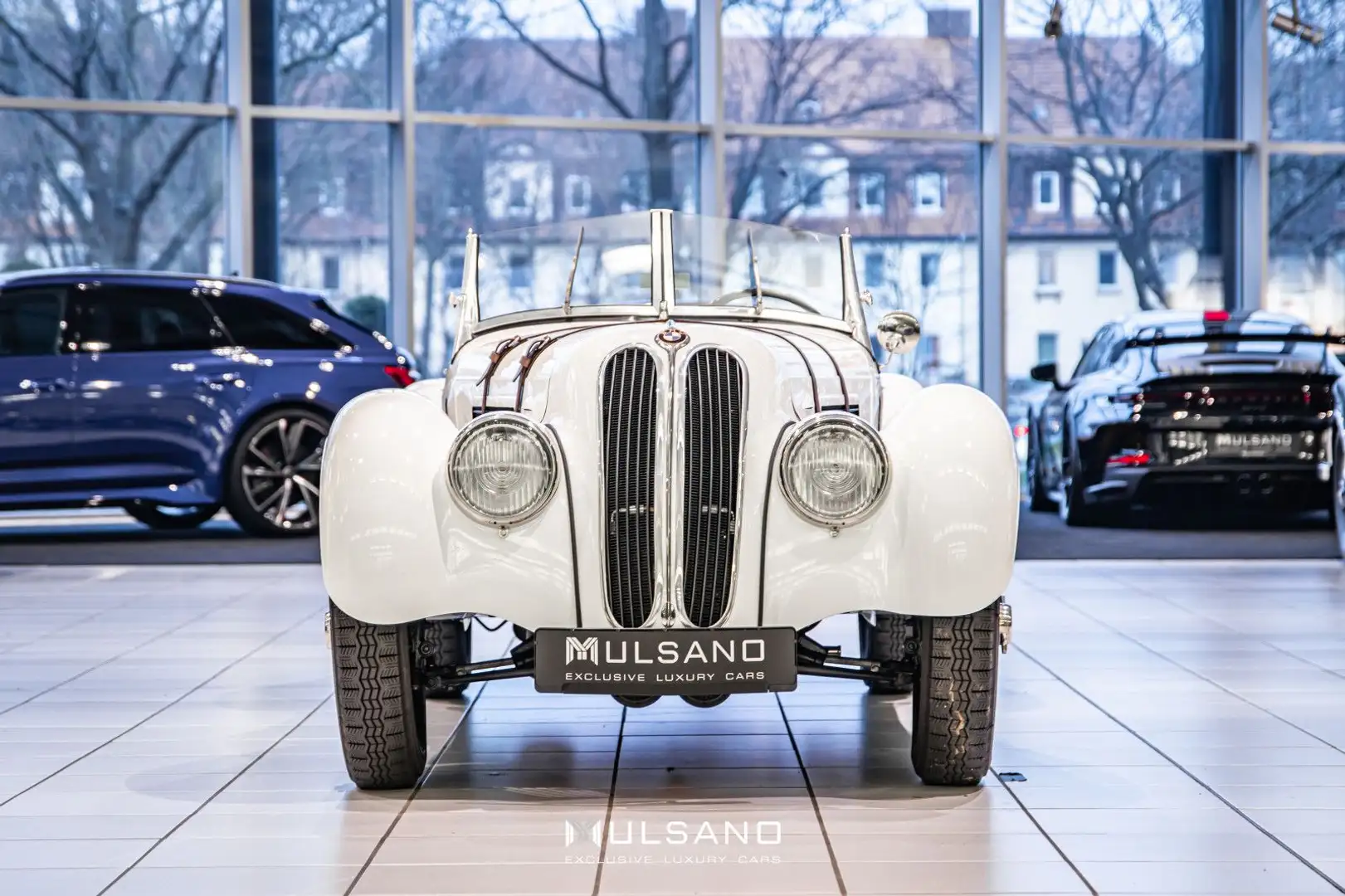 BMW 328 Roadster Special Recreation White - 2