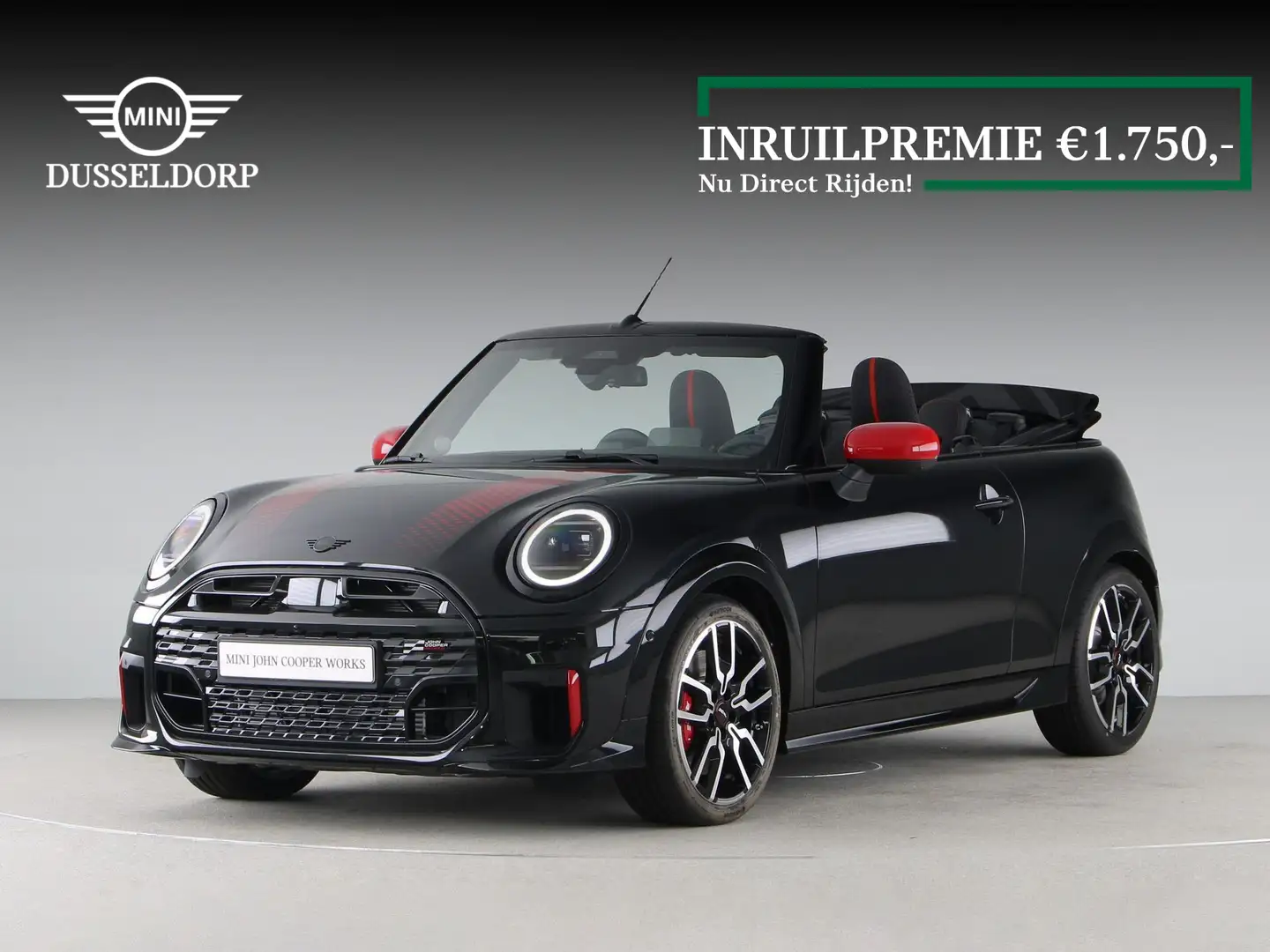 MINI Cooper Cabrio John Works Pakket XL Noir - 1