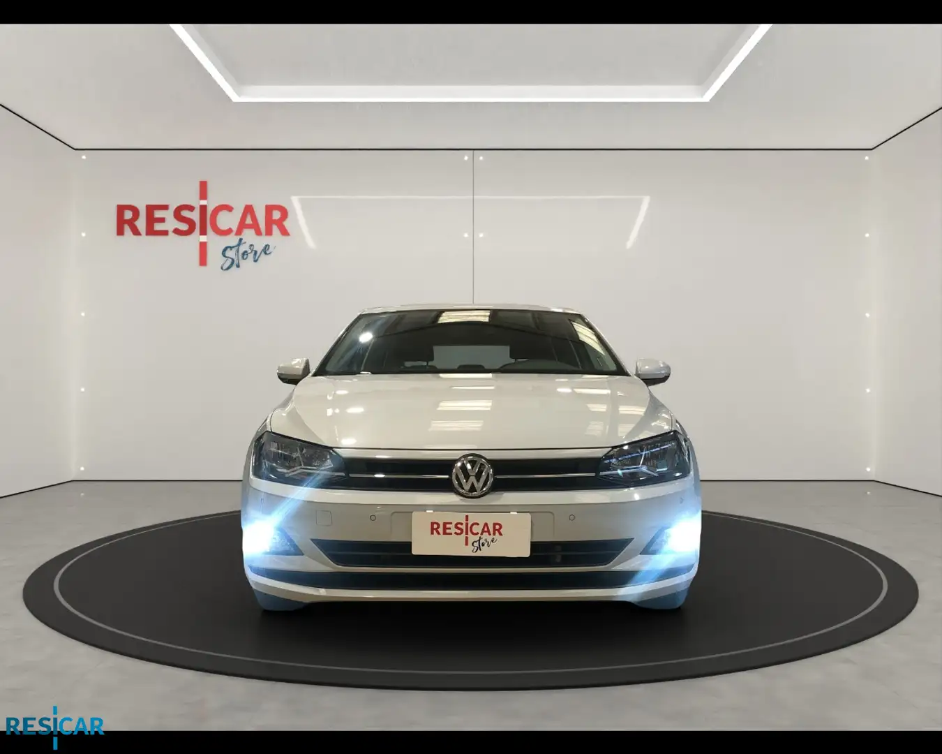 Volkswagen Polo 5 Porte 1.6 TDI SCR BlueMotion Comfortline Bianco - 2