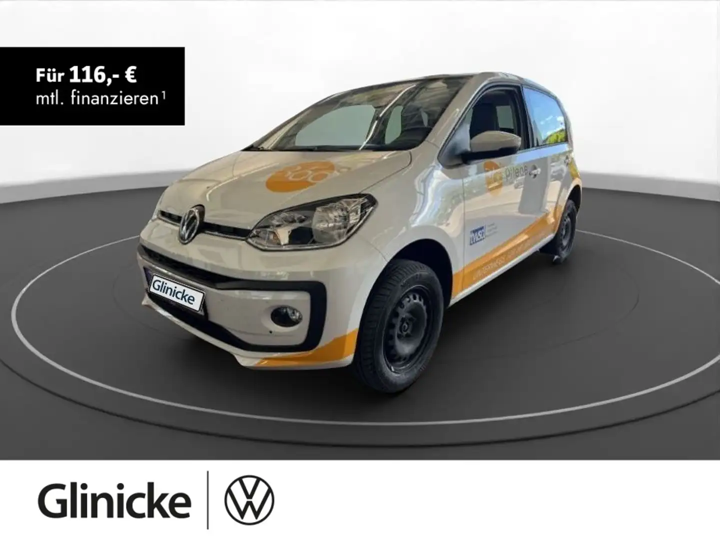 Volkswagen up! 1.0 TSI Klima Licht & Sicht Paket Weiß - 1