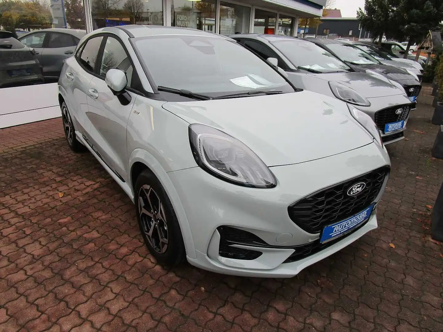 Ford Puma 1.0 EB MHEV Aut. ST-LINE/RFK/ACC/360° Kam. Gris - 1