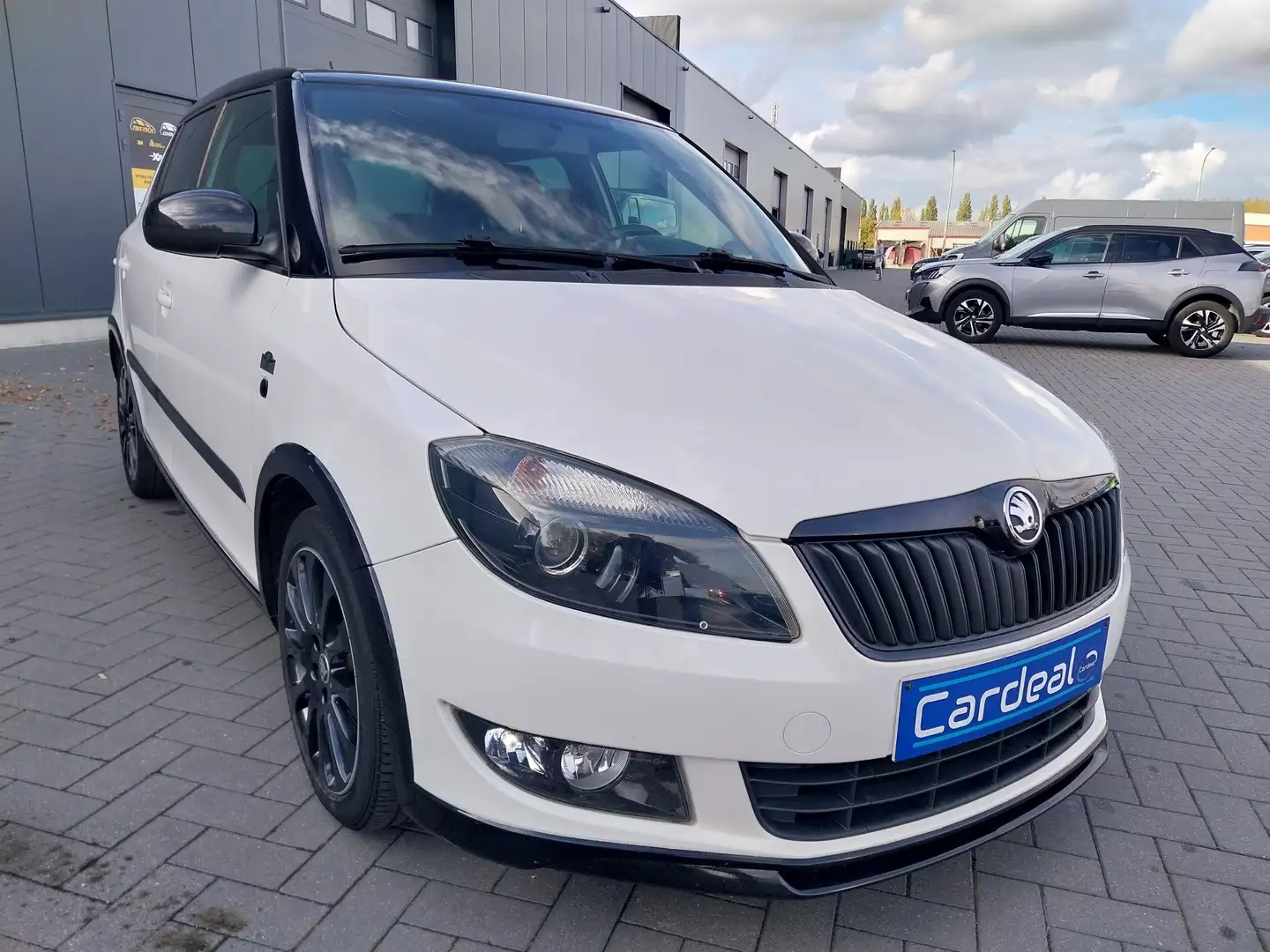 Skoda Fabia 1.2 CR TDi Monte Carlo/GPS/AIRCO/GARANTIE.12.MOIS/ Blanc - 1