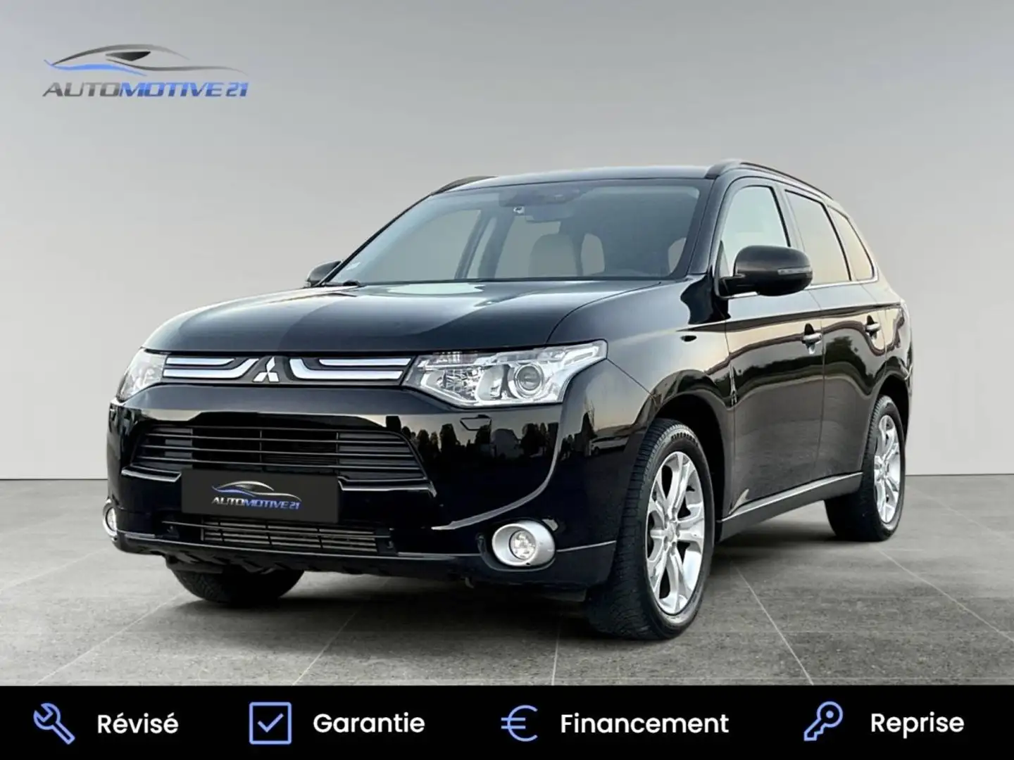Mitsubishi Outlander III 2.2 DI-D 150 Instyle 4WD BVA Noir - 1