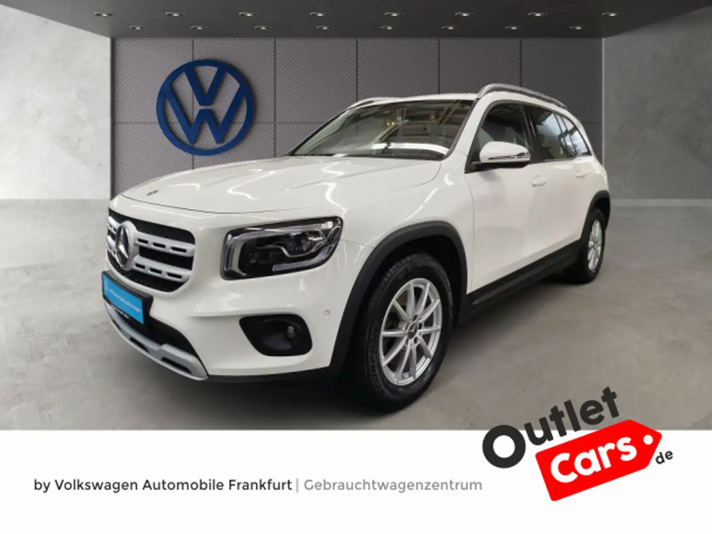 Mercedes-Benz GLB 200 d AHK Navi Klimaautomatik Blanc - 1